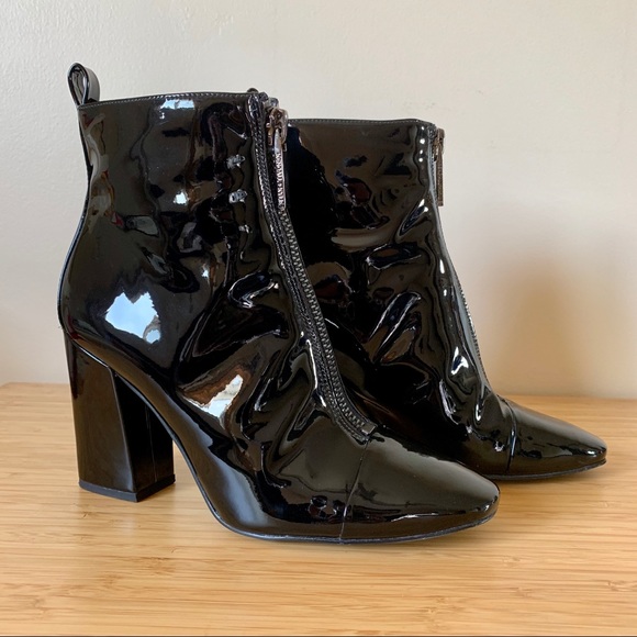 Raquel Vinyl Boots - Picture 3 of 6